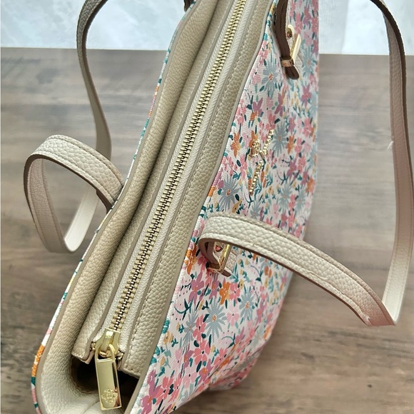 Nanette Lepore Floral Zip Tote - Picture 3 of 13
